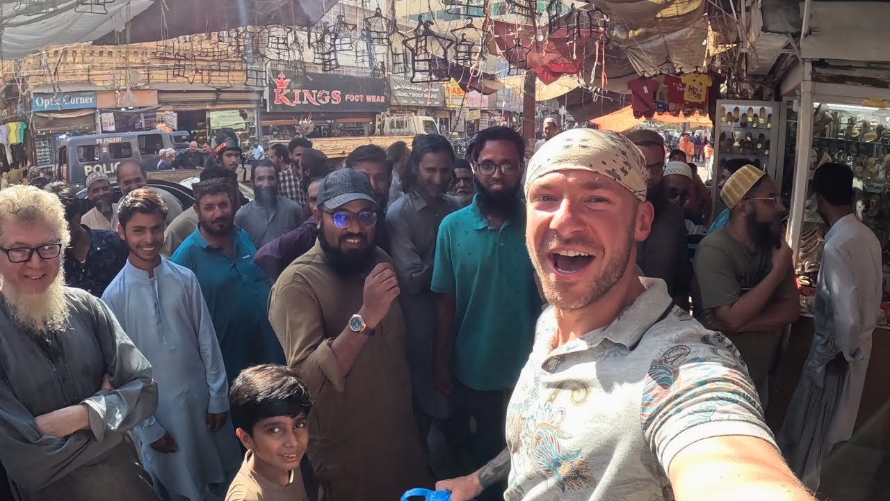 Otoczony przez Pakistańczyków w Karaczi 🇵🇰