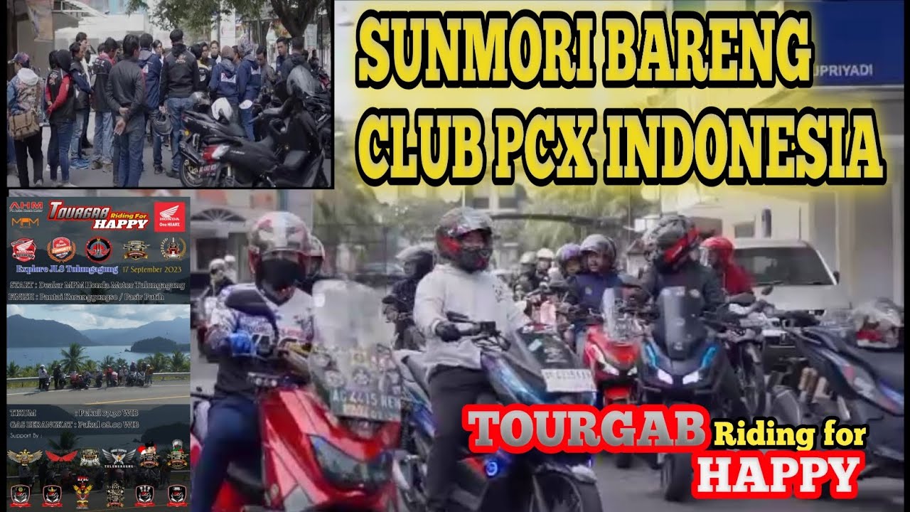 SUNMORI PULUHAN PCX 160‼️ KOMUNITAS PCX INDONESIA part 1