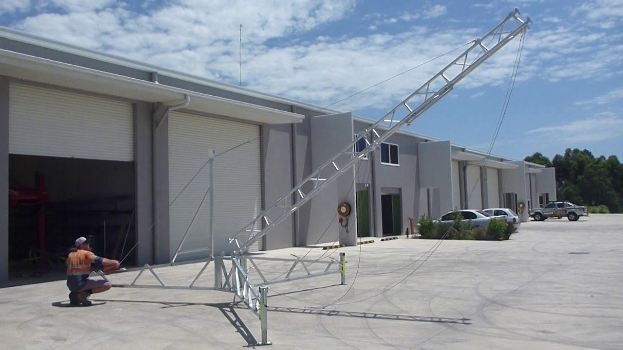 Portable Hinged Tripod Lattice Tower, AL340 Series
