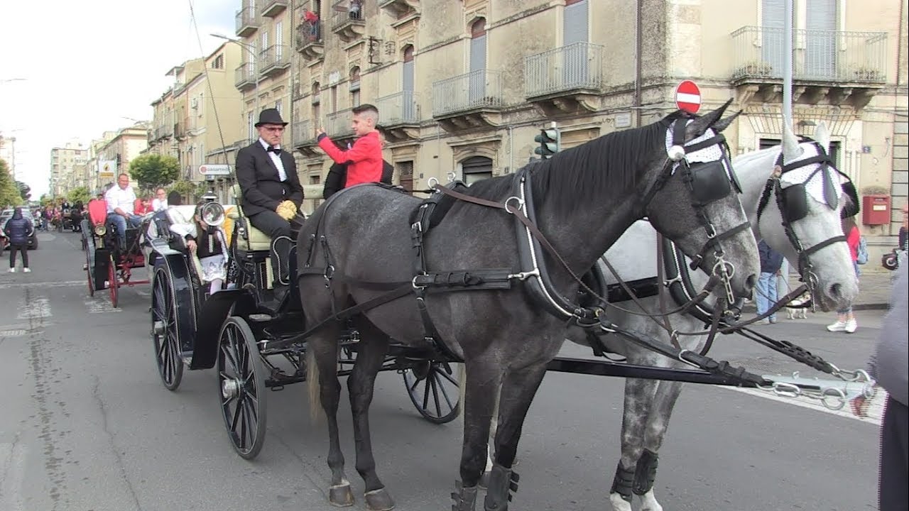 Caltagirone, corteo della 