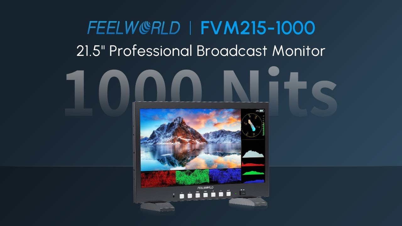 2025 New Film Gear | FEELWORLD FVM215 21.5