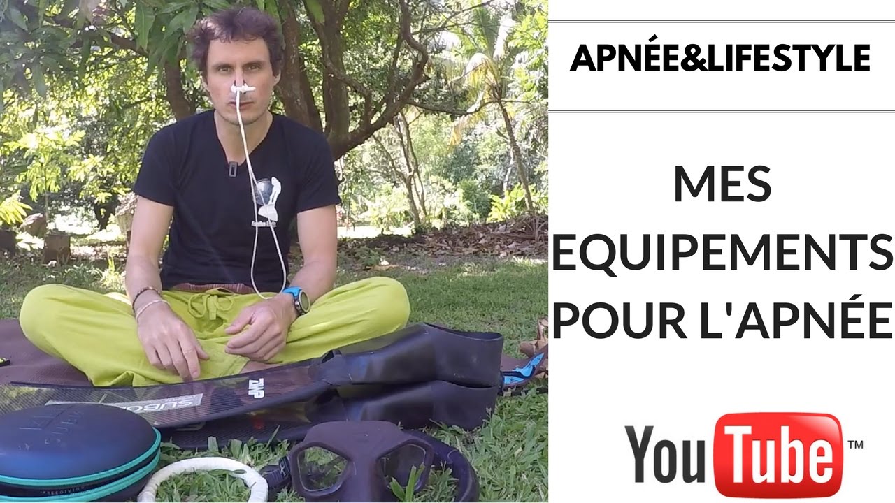 APNÉE ET LIFESTYLE - MES EQUIPEMENTS POUR L'APNÉE
