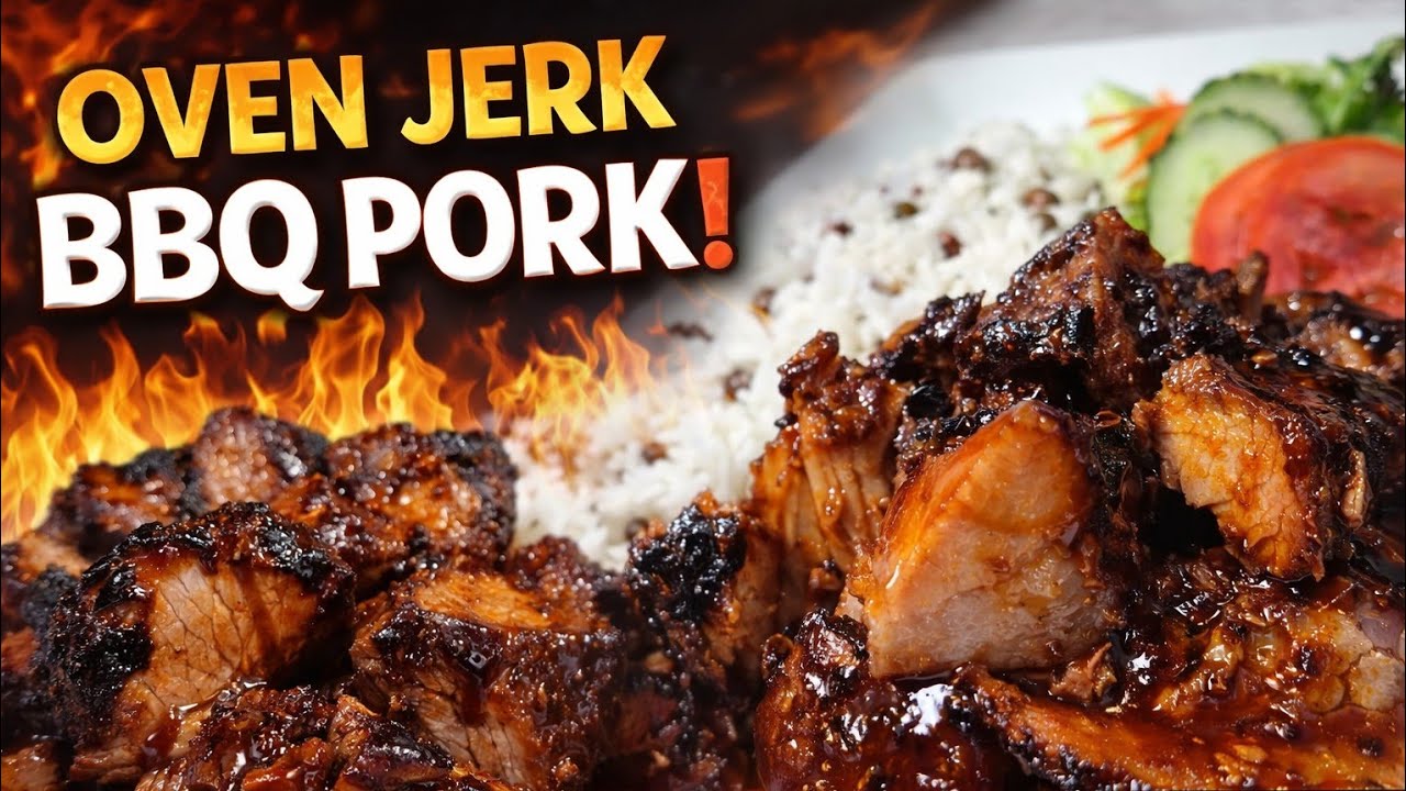 Простой рецепт свинины барбекю в джерк-гриле в духовке