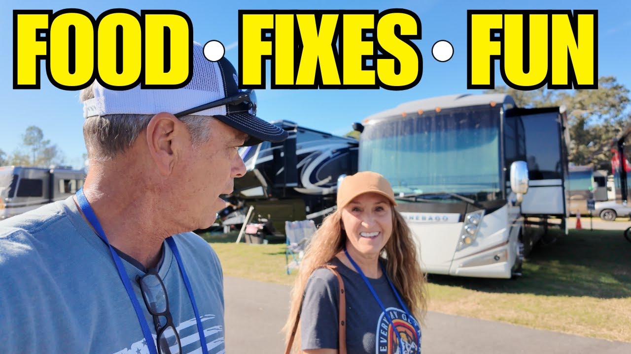 2026 Florida RV SuperShow: Columbia Restaurant, RV Gear Upgrades & Blue Ox Service