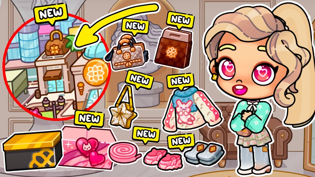 ⭐UPDATE! ALL SECRETS of ACCESSORIES SHOP UPDATE in AVATAR WORLD | PAZU