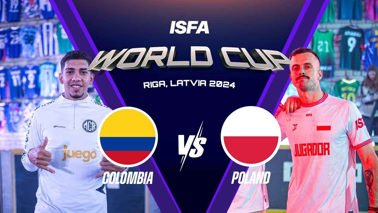 Colombia v Poland (Group C) | ISFA World Cup 2024 - 3v3 Street Football