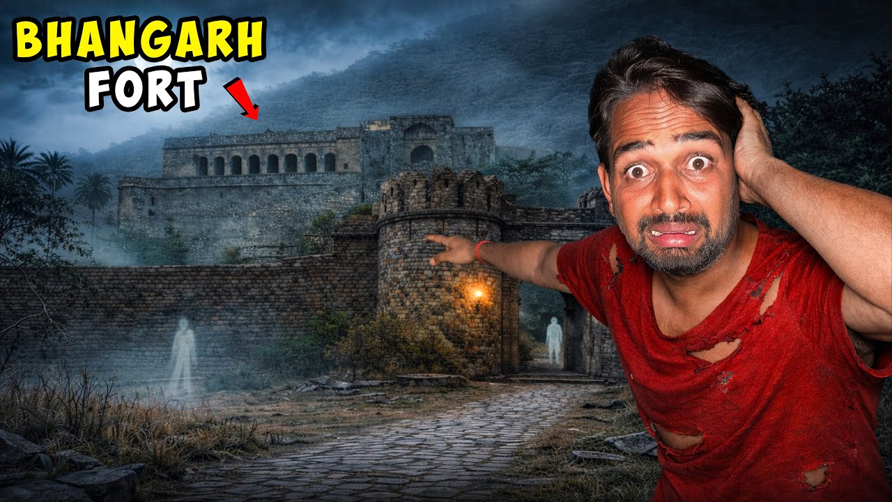 Visiting India's Most Haunted Bhangarh Fort...😱 भानगढ़ के खतरनाक भूतों की सच्चाई | Part-4