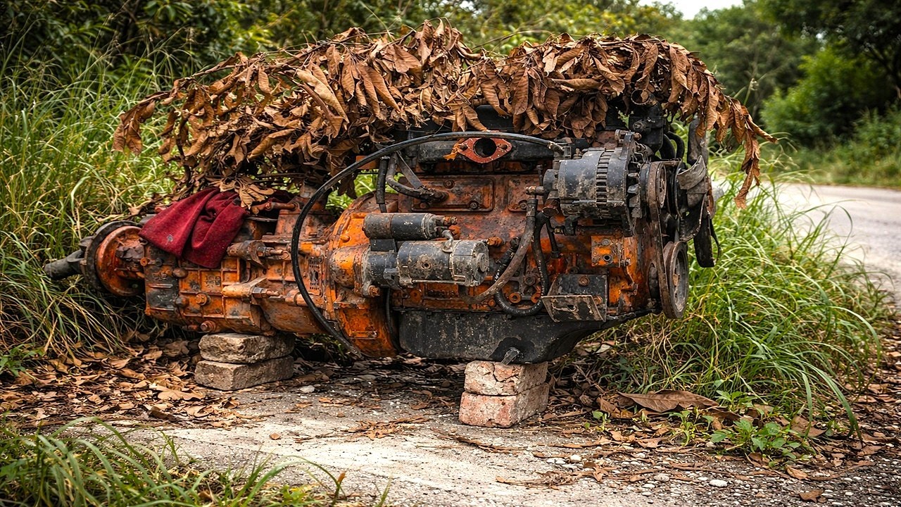 Genius Restoration of Severely Damaged Dump Truck Engine Back to Like-New Power