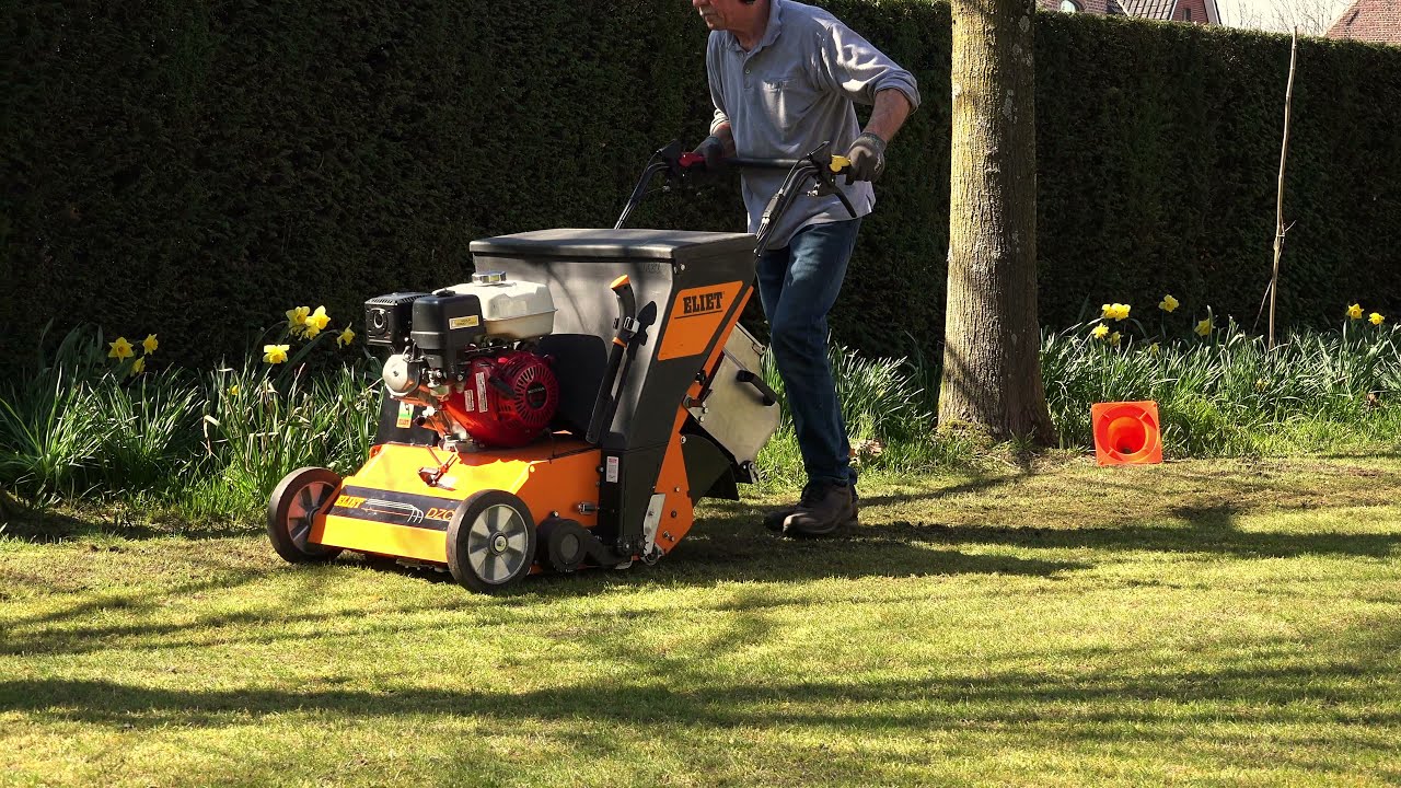 ELIET DZC600 Overseeder | Working Demonstration