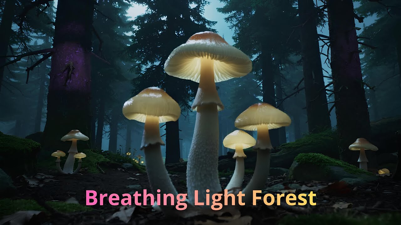 Breathing Light Forest | Euphoric Trance Mix
