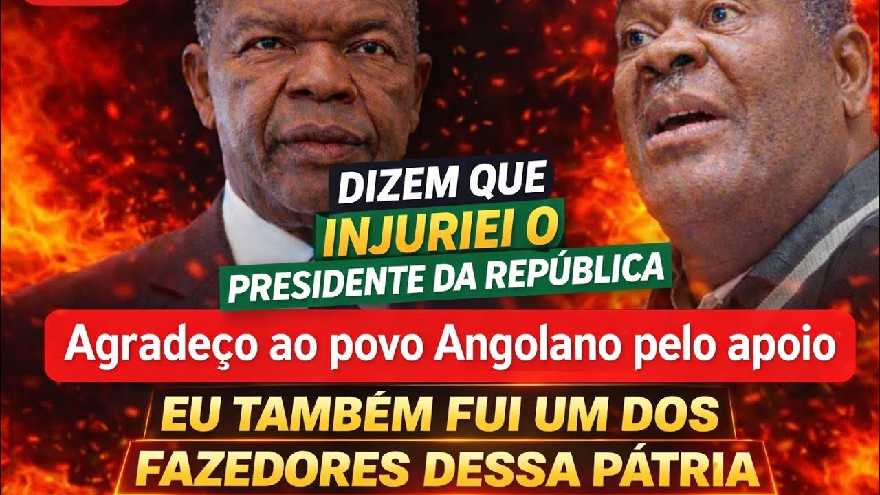 GENERAL PAKA: Estou a ser indiciado por crime de injúria 