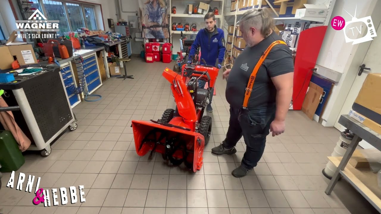 Schneefräsen Inspektion - Was ist zu beachten vor dem Einsatz einer Schneefräse