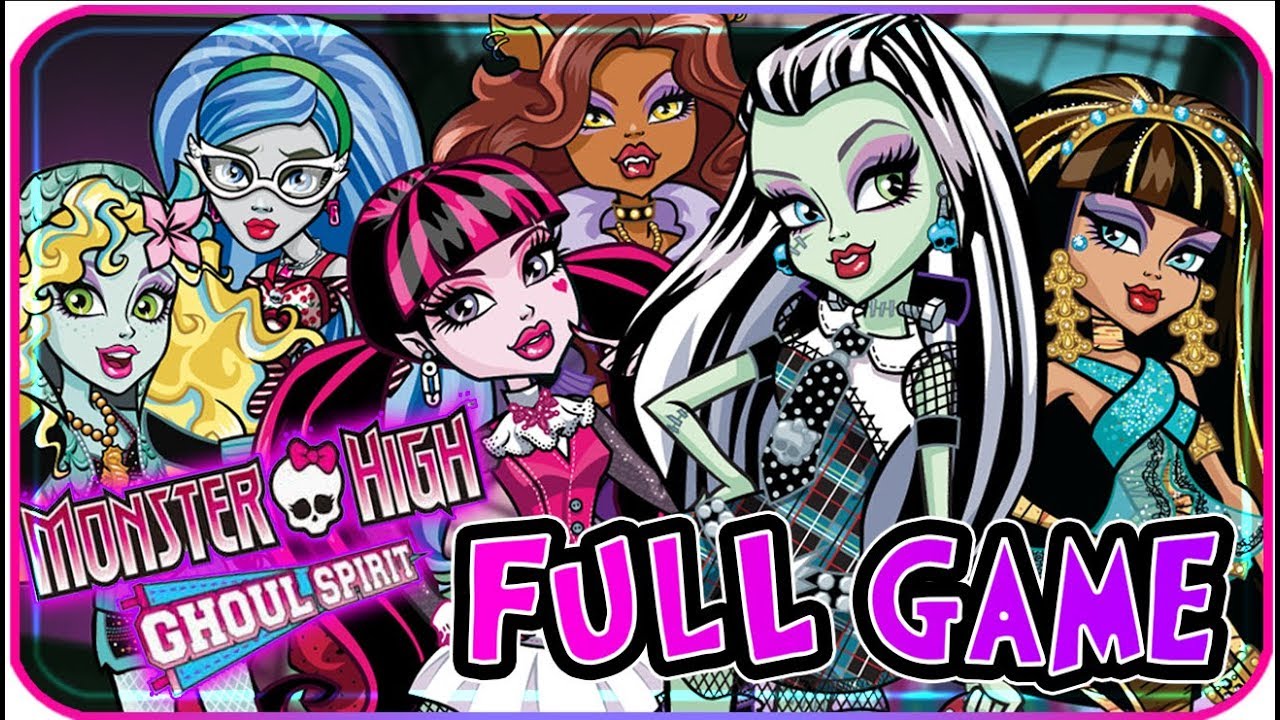 Monster High: Ghoul Spirit FULL GAME Longplay (Wii)