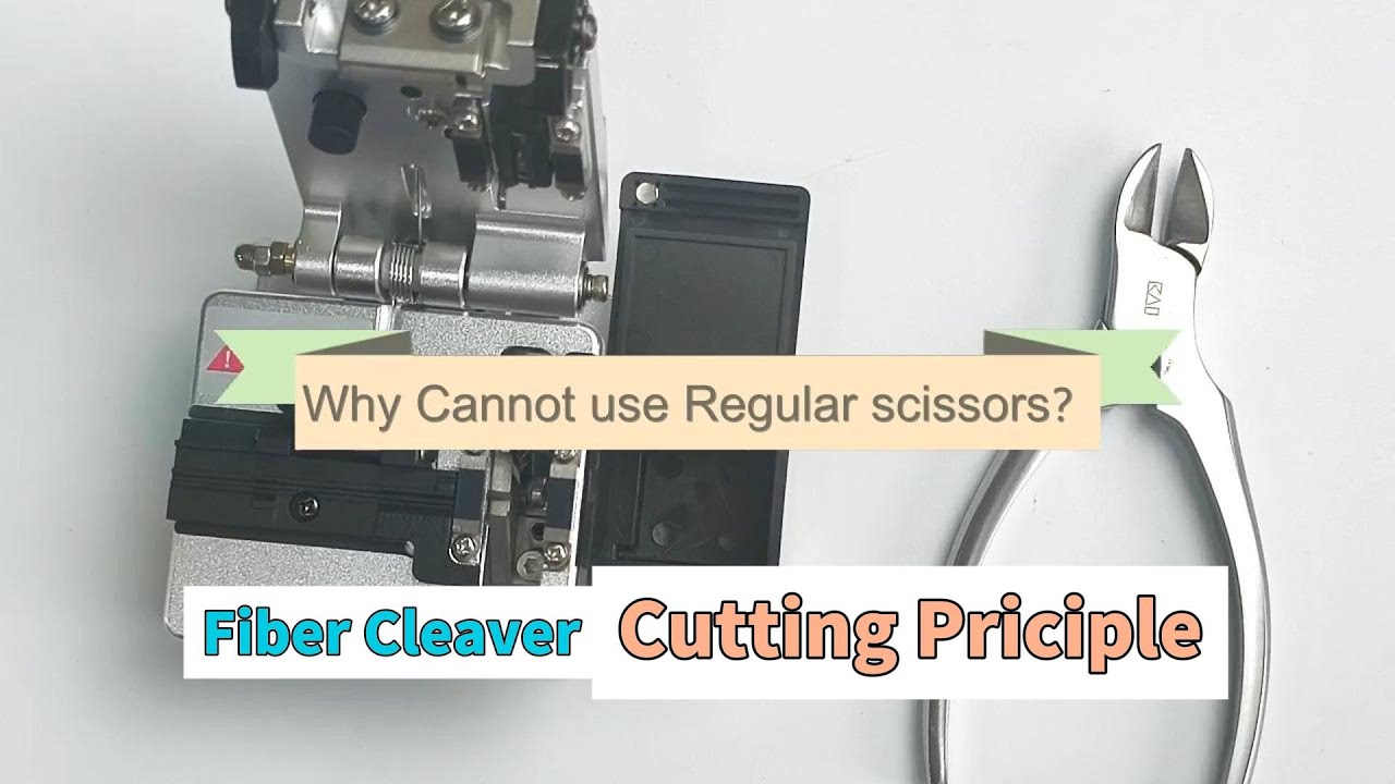 Why You CAN'T Cut Fiber with Scissors The Secret of a Perfect Cleave