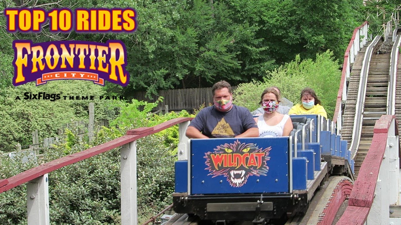 Top 10 Rides and Attractions at Frontier City