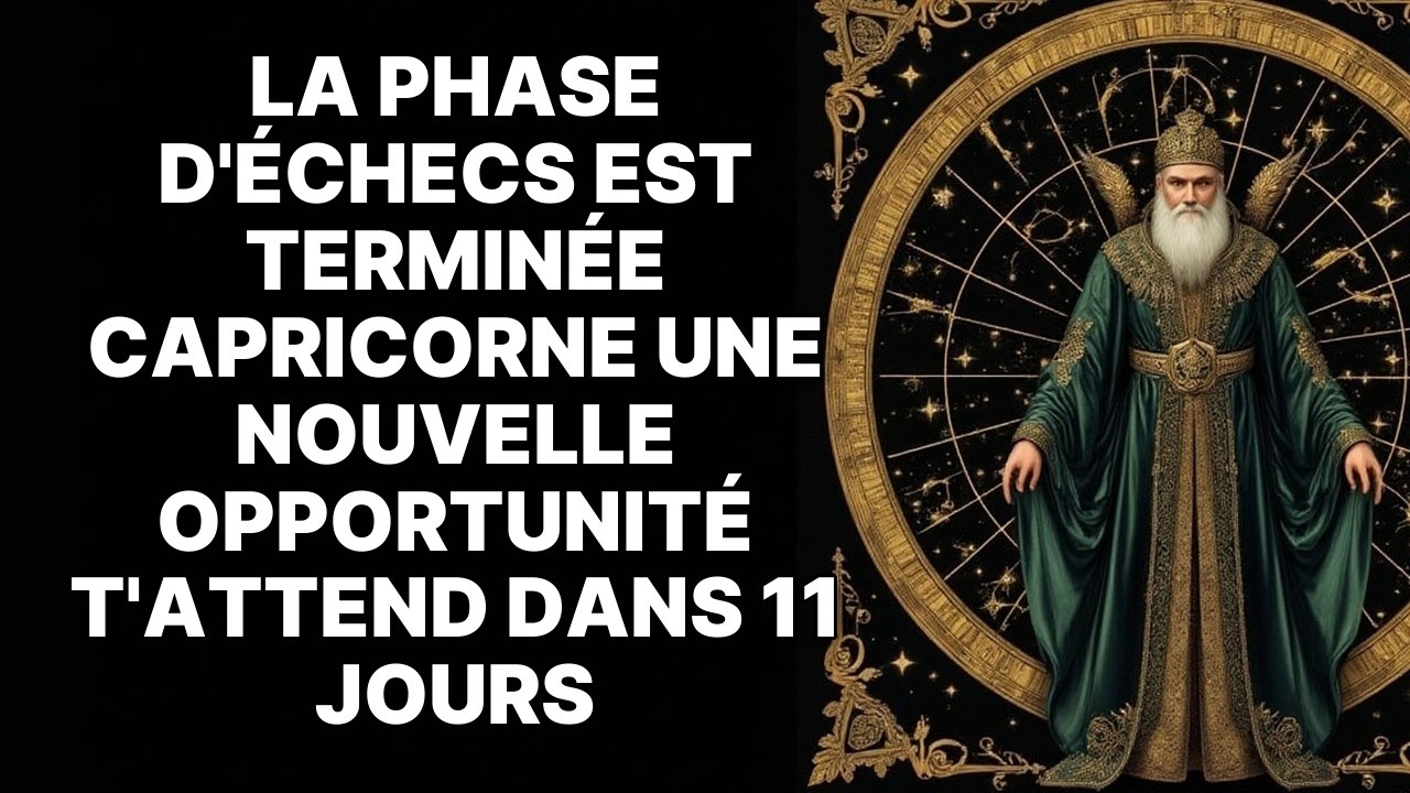 ♑ Capricorne : Adieu, La Douleur. La Semaine De Ton Triomphe Commence 🏆