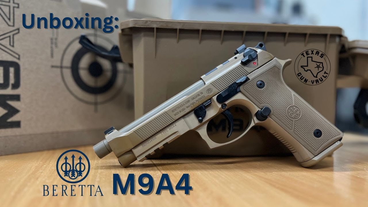 Распаковка: Beretta M9A4