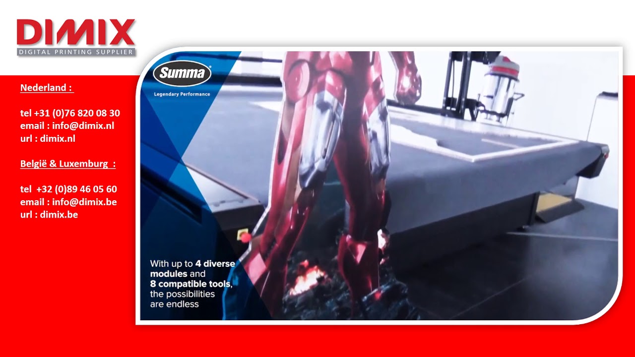 Summa F2630 flatbed cutting plotter