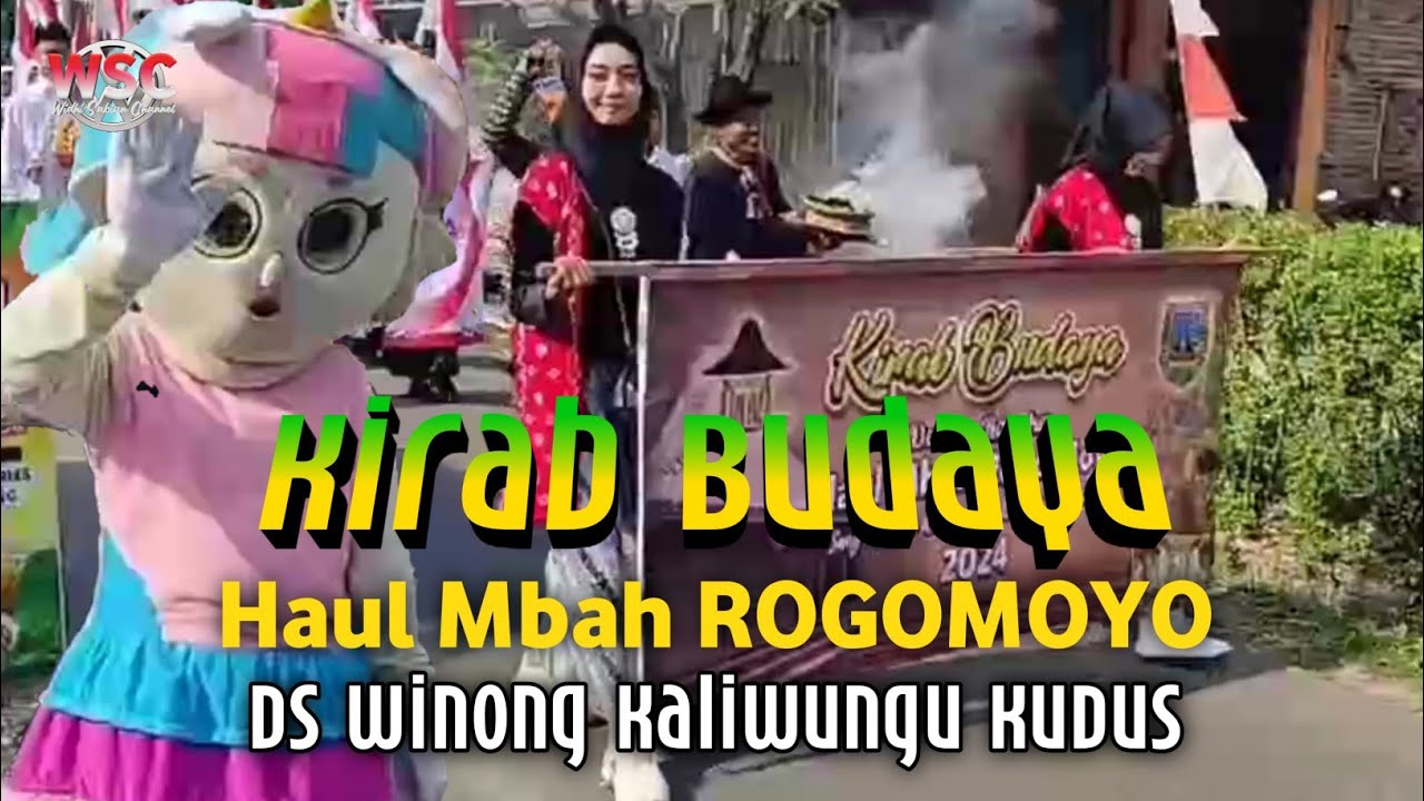 Kirab Budaya Haul Mbah Rogomoyo Desa Winong Kaliwungu KUDUS #tradisi #budaya #kearifanlokal