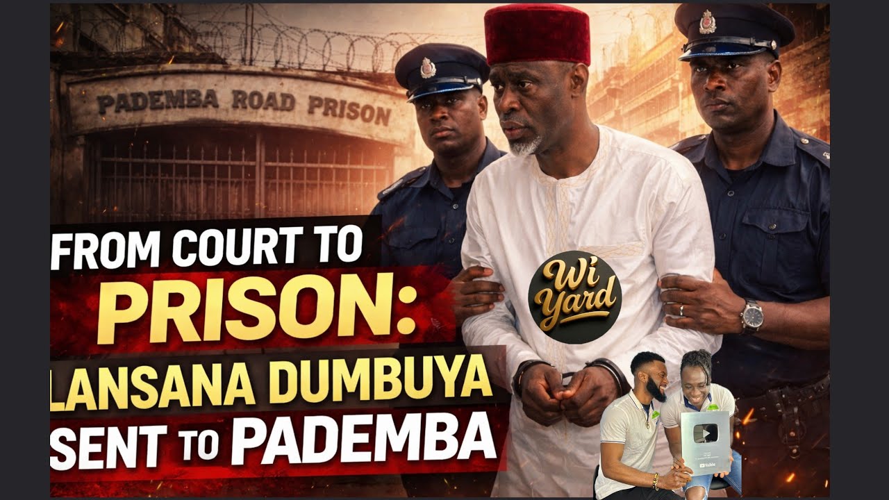 From Court to Prison: Lansana Dumbuya Sent to Pademba
