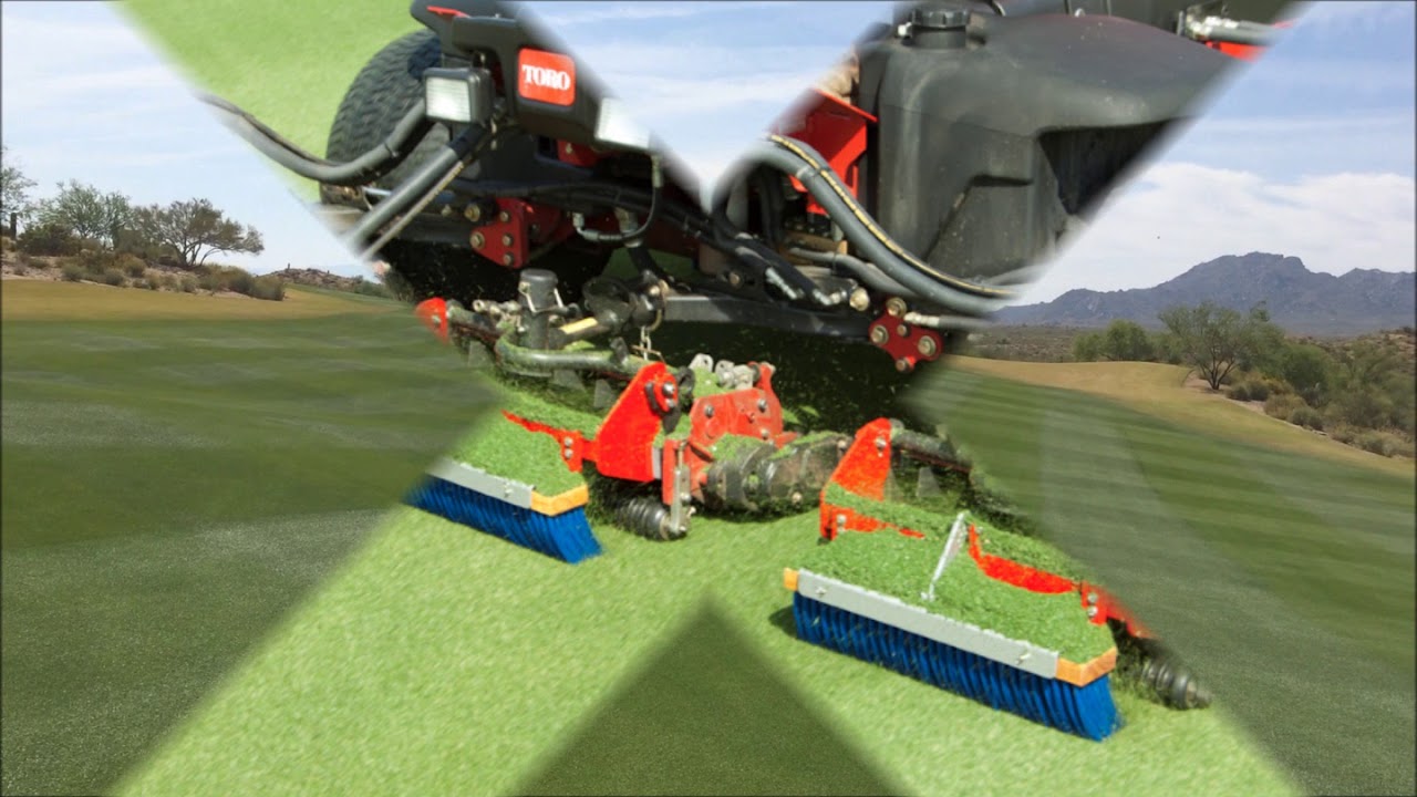 Transformer Fairway Brushing with Toro 5510 in Scottsdale