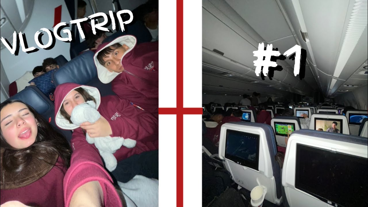 Yendo a Inglaterra con mi colegio | VLOG PT1