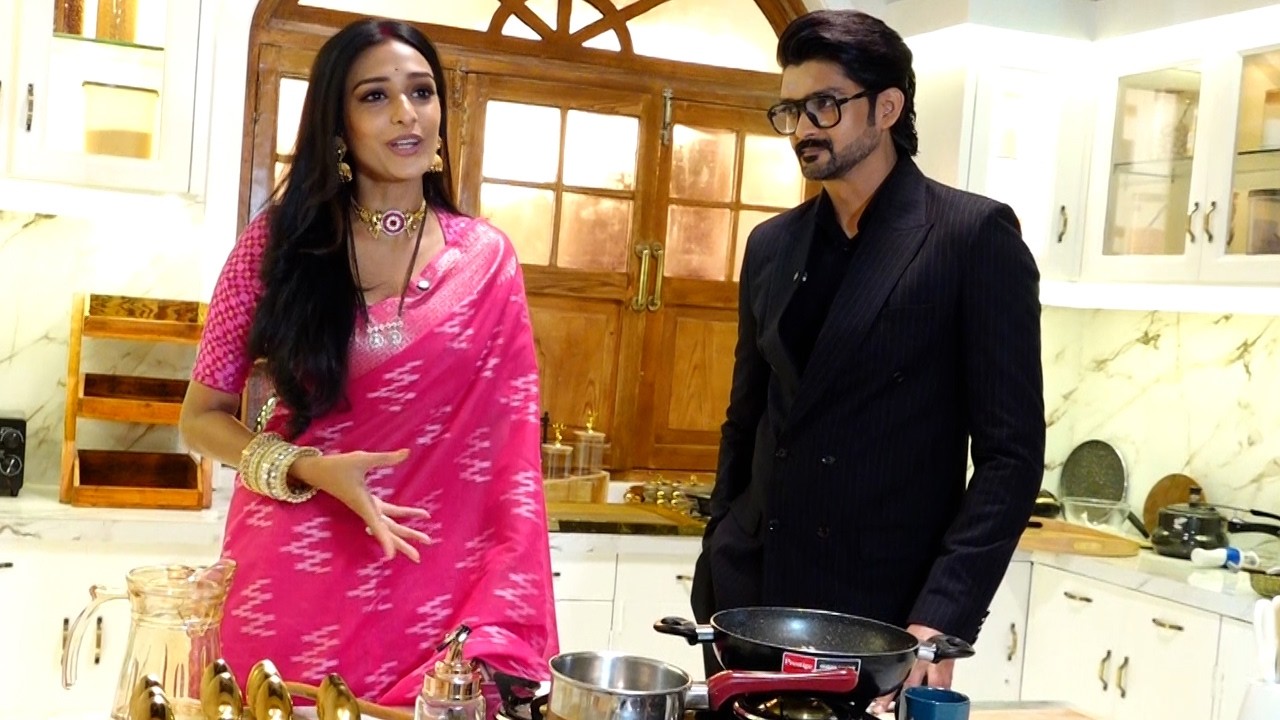 Aishwarya Khare & Aditya Redij At The Set Visit Of Show Dr Aarambhi | MS shorts MS Bollywood