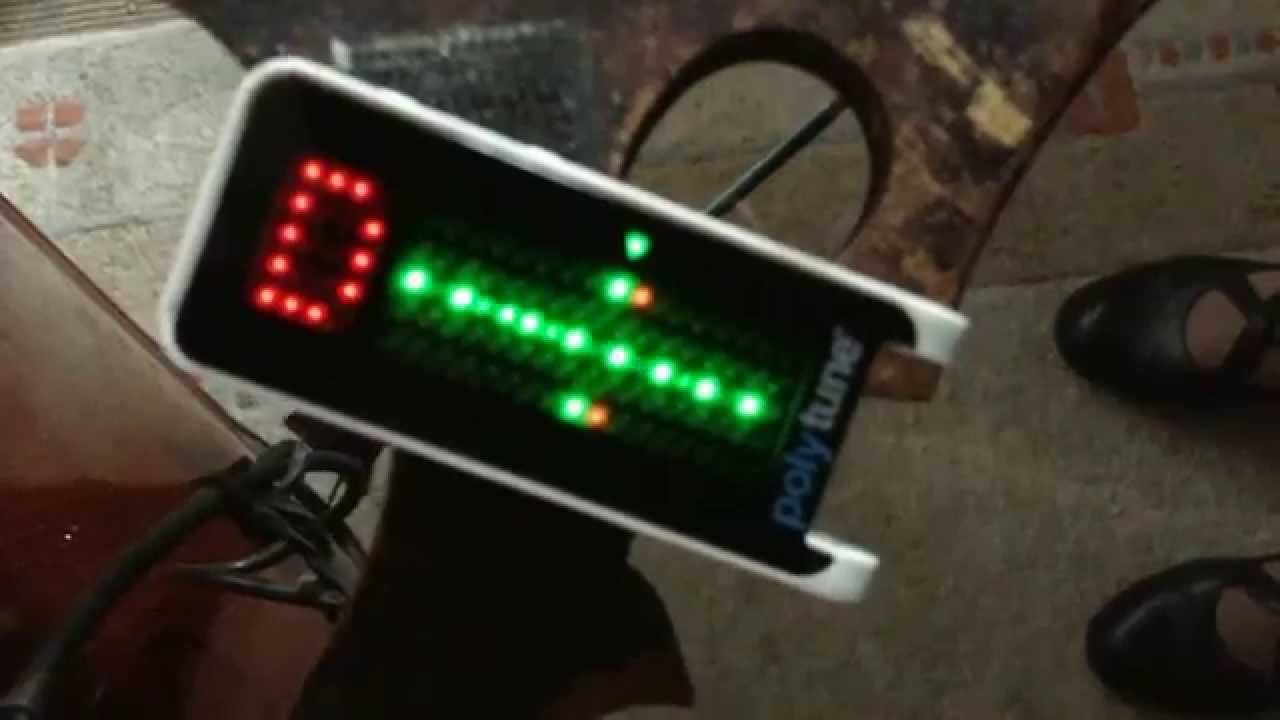 TC Electronic Polytune Clip Tuner deutsch