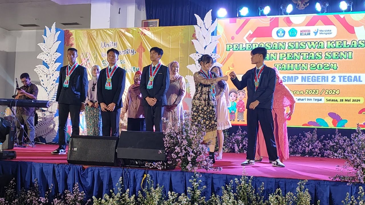 WISUDA ESPERO 2024 PENTAS SENI SMP NEGERI 2 TEGAL TAHUN 2024 BAHARI INN