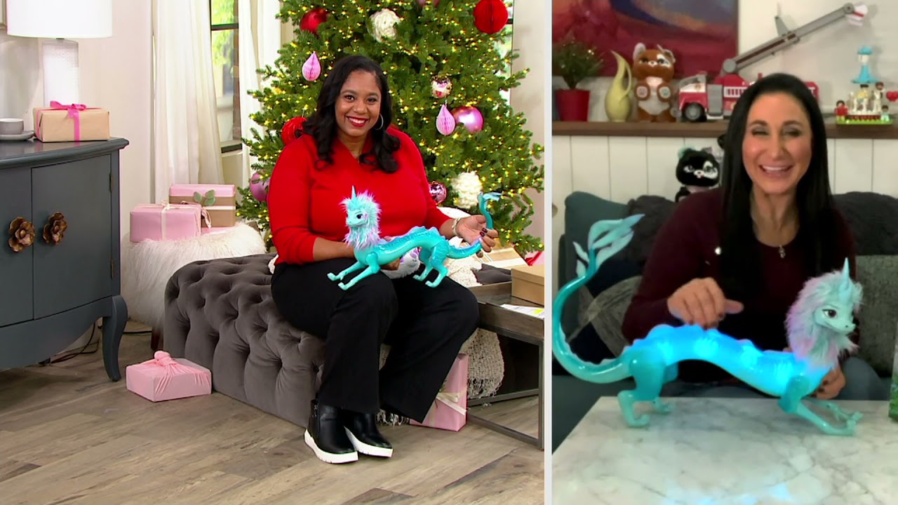 Disney's RAYA & the Last Dragon Lights & Sounds Sisu Dragon on QVC