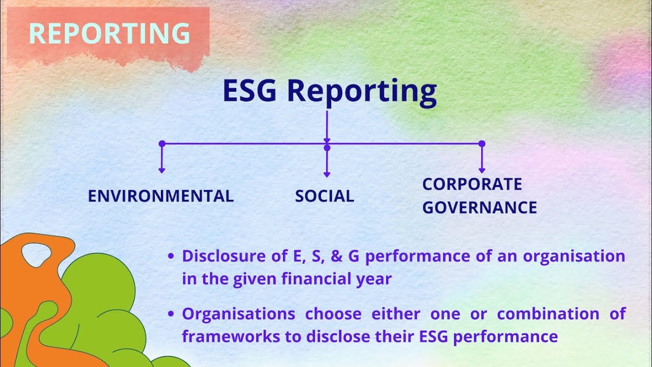 ESG Reporting | Non-Financial Reporting | ESG Disclosure | Sustainable Growth | ESG & SUSTAINABILITY