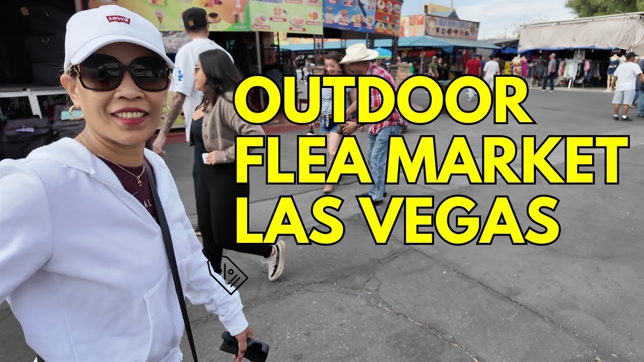 Walking Through the Outdoor Flea Market in Las Vegas