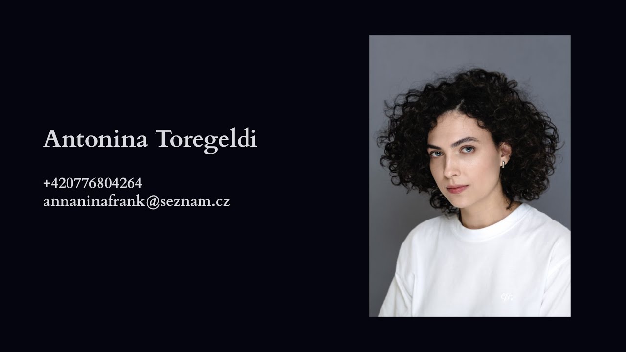 Herecký showreel CZ | Antonina Toregeldi