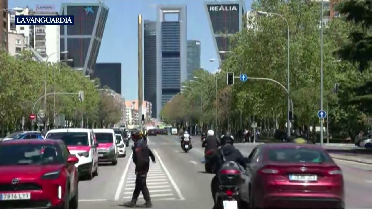 As&iacute; est&aacute; Madrid sin sem&aacute;foros por el apag&oacute;n el&eacute;ctrico en la pen&iacute;nsula