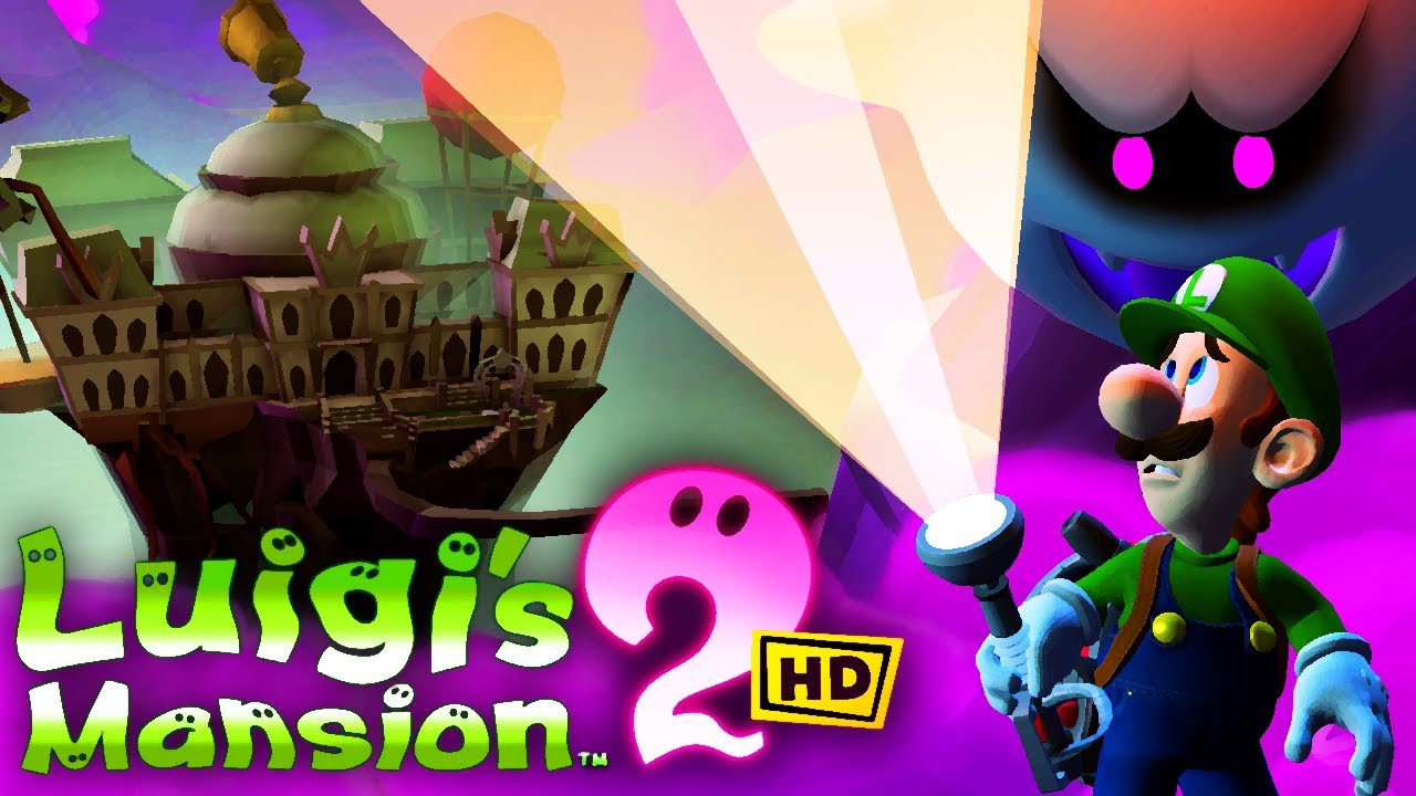 Luigi's Mansion 2 HD (Switch) - Mansion 5: Treacherous Mansion - No Damage 100% Walkthrough