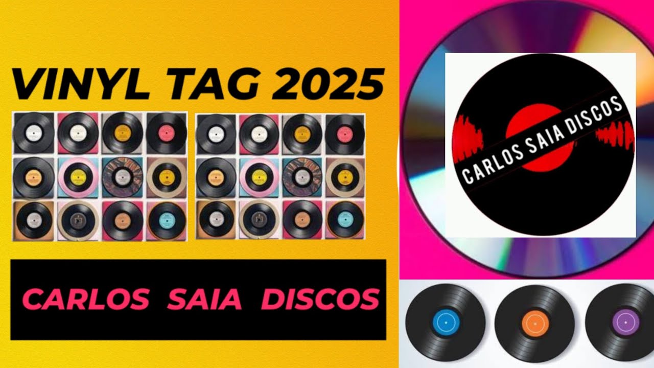 TAG DO VINIL 2025 #vinylcommunity