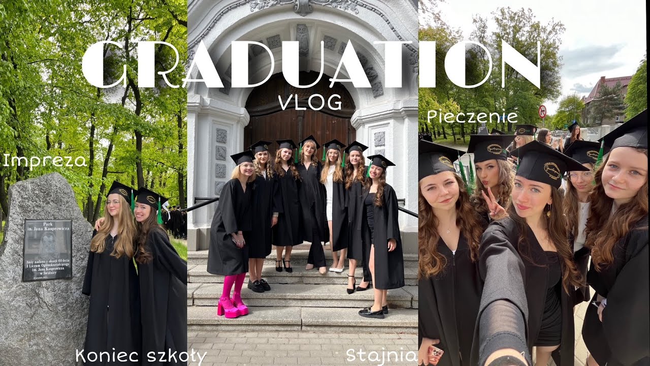 GRADUATION VLOG| zakończenie szkoły!!! impreza, stajnia,