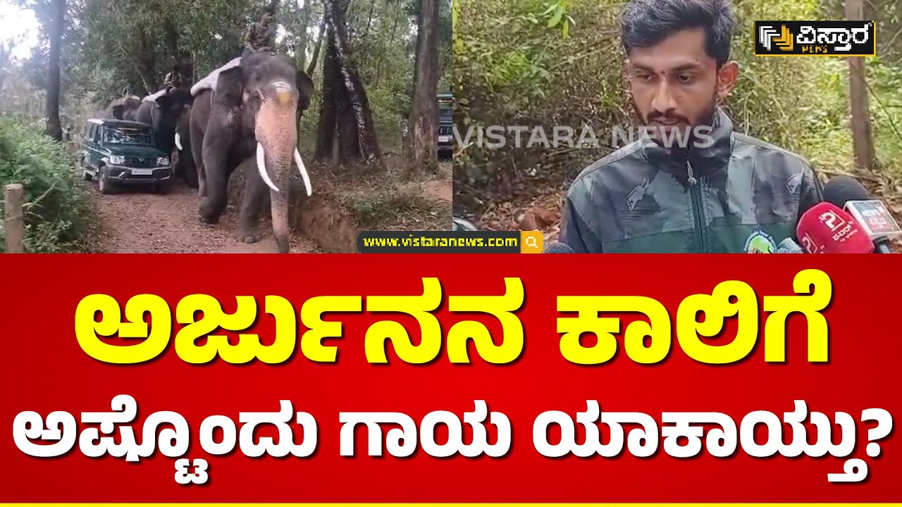 ಗಾಯ ನೋಡಿ ಮಾವುತ ಹೇಳಿದ್ದೇನು?|  Dr.Ramesh Talks About Elephant Arjuna | Vistara News