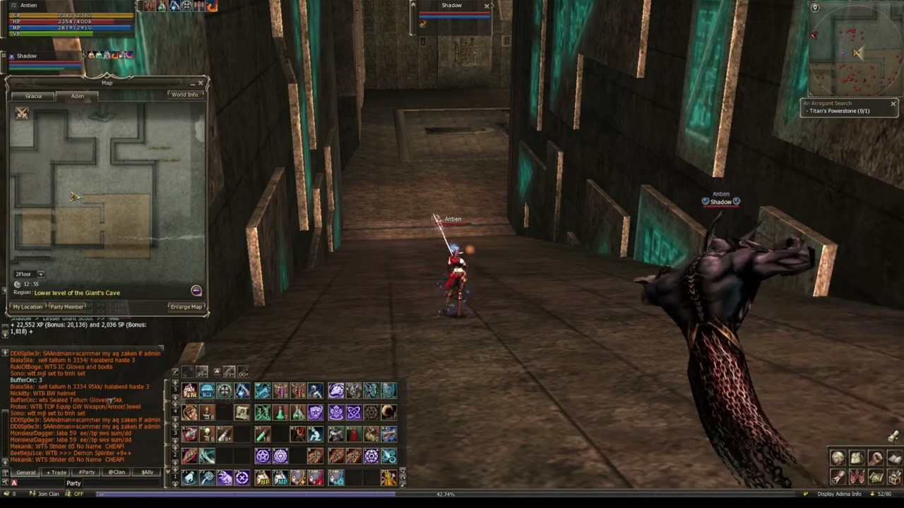 An Arrogant Search.  /Lineage 2 reborn x1 Origins