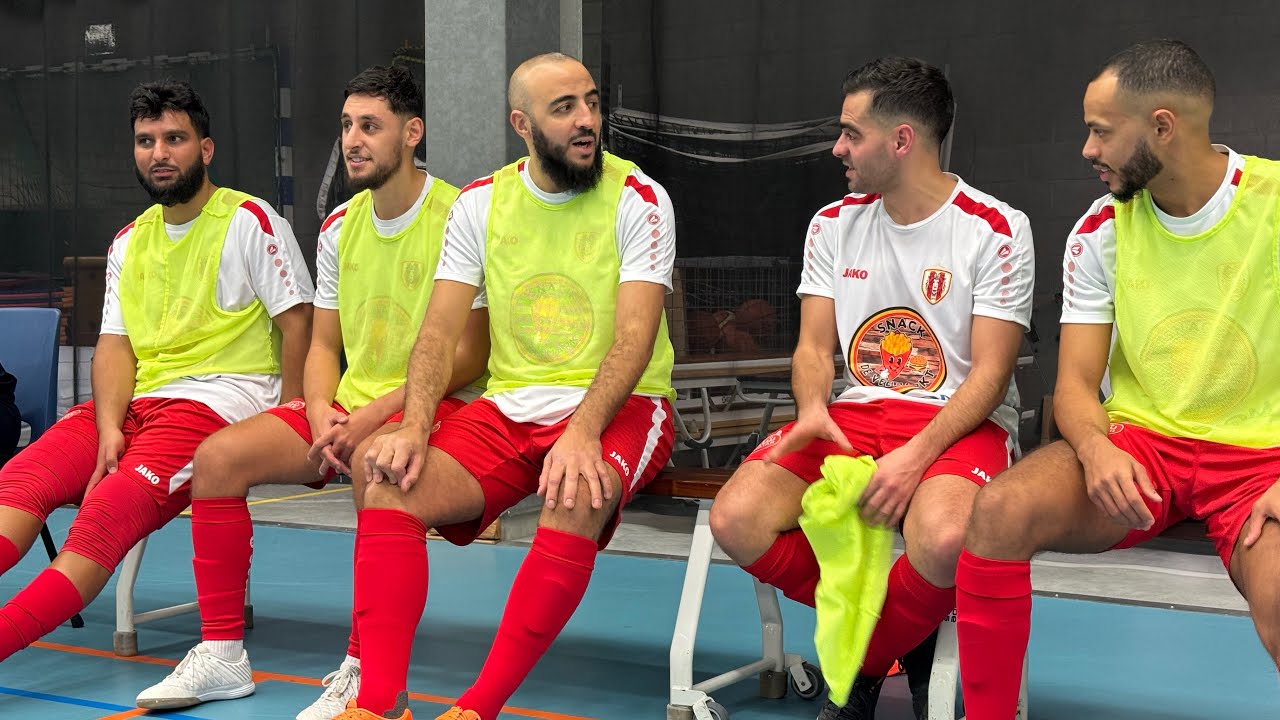Futsal Hassania Mechelen & ZVK Eisden-Dorp A 2de helft #hassania #EisdenDorpA #radjanainggolan