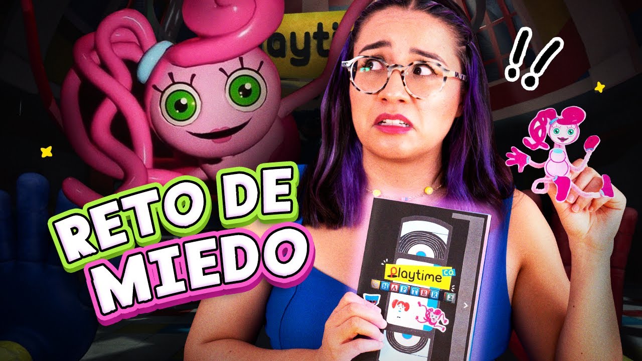 HICE UN LIBRO DE POPPY PLAYTIME 2 😨 Reto con @Javitoys  😱