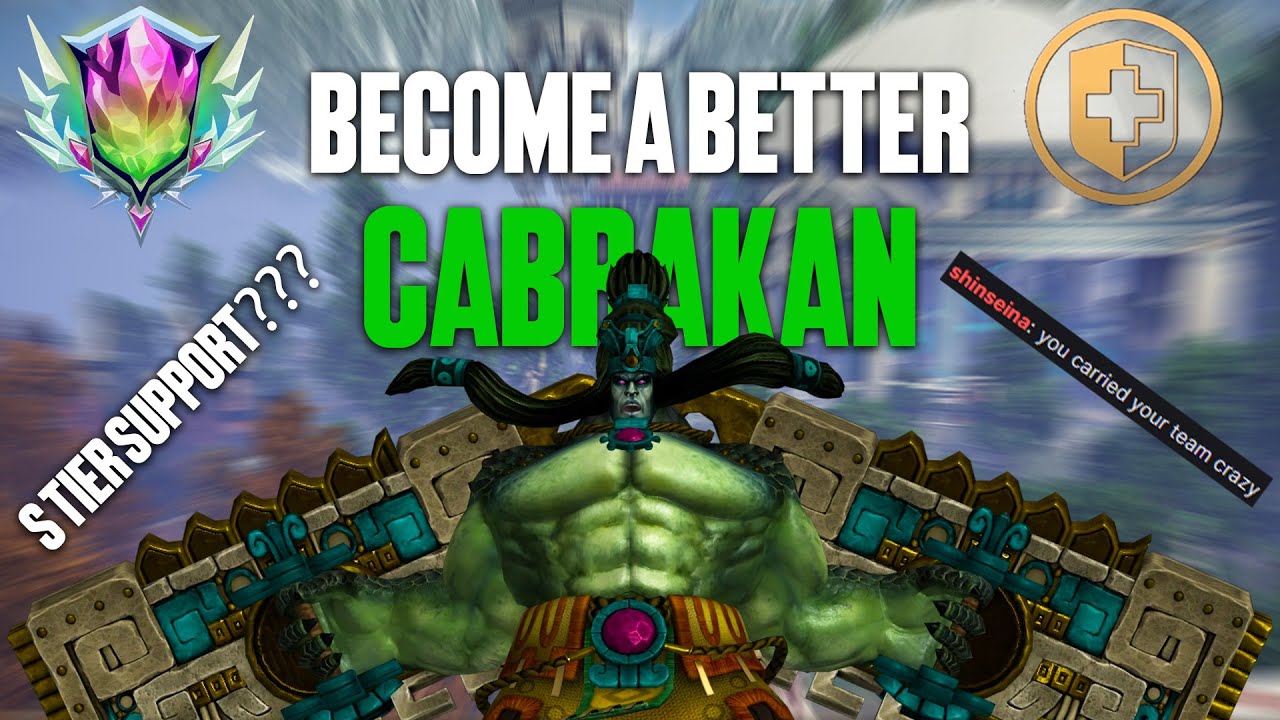 Smite 2: как играть и строить поддержку Cabrakan