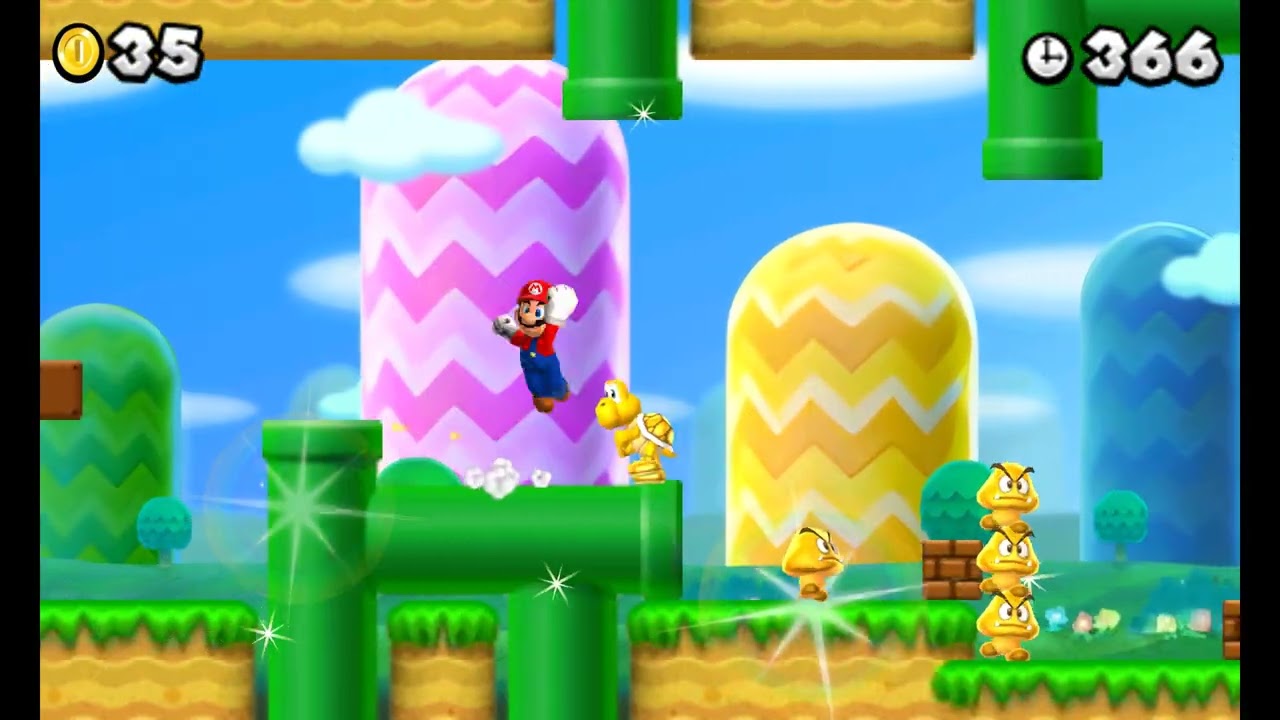 New Super Mario Bros 2 - 1-A (3DS on PC)