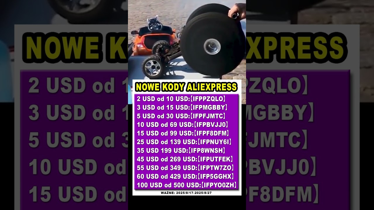 Łapcie dobro ie z Aliexpress