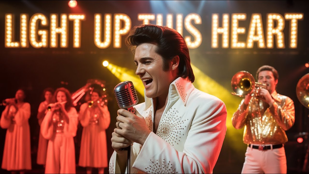Elvis Presley - Light Up This Heart | 60s 70s Rock & Soul Revival | Vintage Live Performance