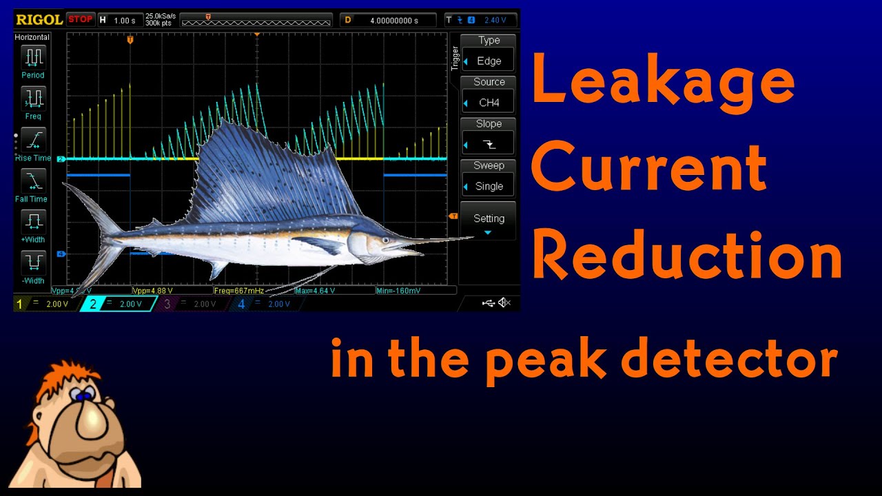 Peak Detector - Reducing Leakage (Op-Amp Basics, episode 7)