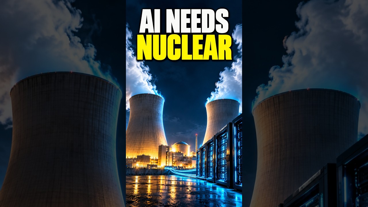AI Is Bringing Nuclear Power Back ☢️⚡ #shorts