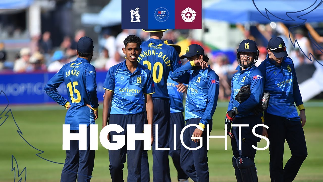 Davies hits important century | Warwickshire vs Northamptonshire | One Day Cup 2025 | Highlights