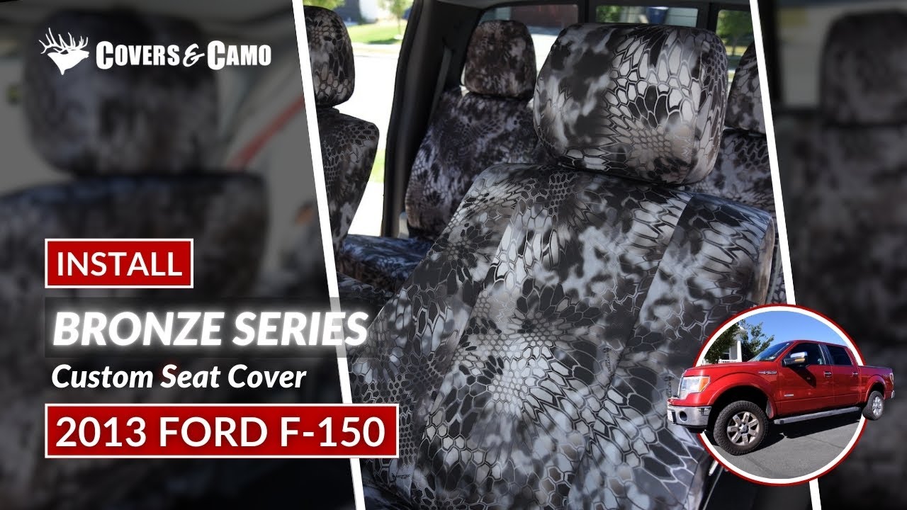 Kryptek Seat Covers | Bronze Series | Installation | Kryptek Raid | 2013 Ford F-150 | Covers & Camo