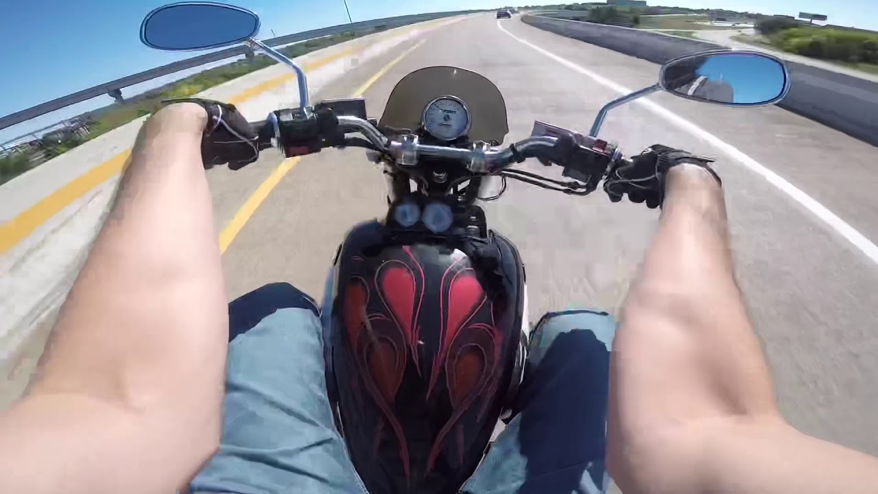 Going 140mph on a cruiser!